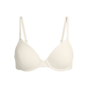 Skims Cotton Jersey T-shirt Bra Bone Size 34DD